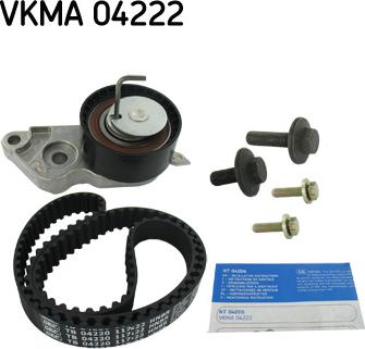 SKF VKMA 04222 - Zobsiksnas komplekts ps1.lv