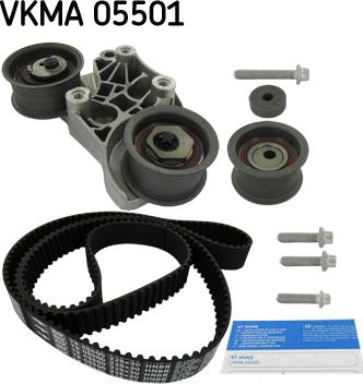 SKF VKMA 05501 - Zobsiksnas komplekts ps1.lv