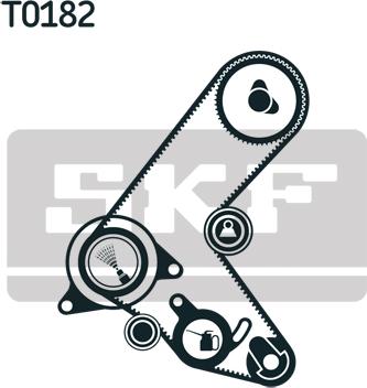 SKF VKMA 05606 - Zobsiksnas komplekts ps1.lv