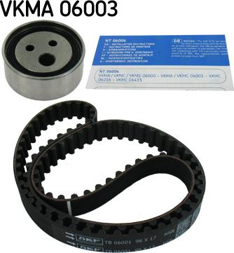 SKF VKMA 06003 - Zobsiksnas komplekts ps1.lv