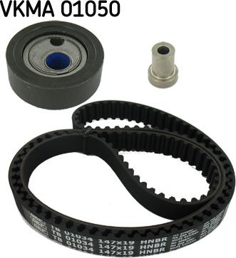 SKF VKMA 01050 - Zobsiksnas komplekts ps1.lv