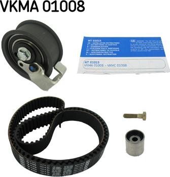 SKF VKMA 01008 - Zobsiksnas komplekts ps1.lv