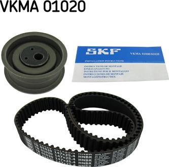 SKF VKMA 01020 - Zobsiksnas komplekts ps1.lv