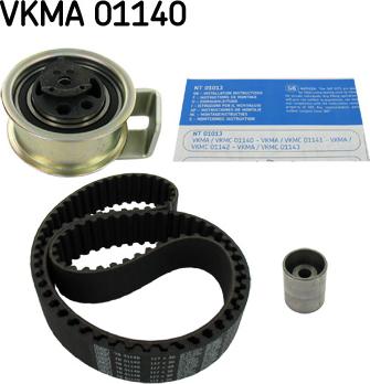 SKF VKMA 01140 - Zobsiksnas komplekts ps1.lv