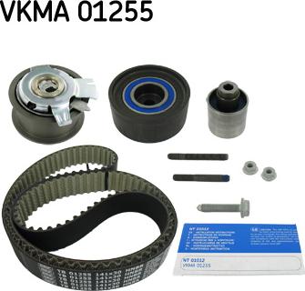 SKF VKMA 01255 - Zobsiksnas komplekts ps1.lv