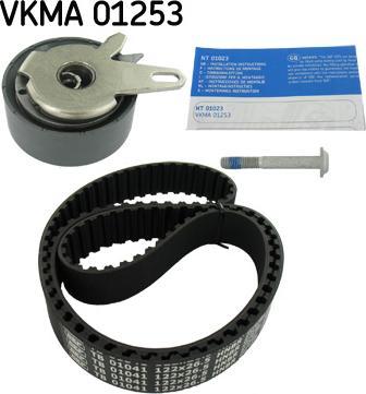 SKF VKMA 01253 - Zobsiksnas komplekts ps1.lv