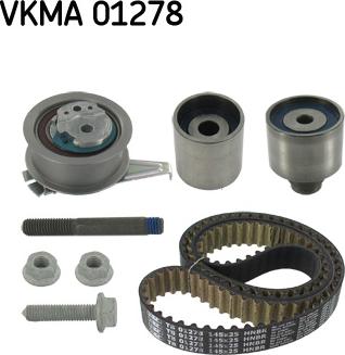 SKF VKMA 01278 - Zobsiksnas komplekts ps1.lv