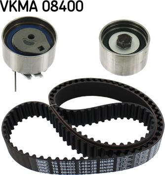 SKF VKMA 08400 - Zobsiksnas komplekts ps1.lv