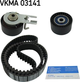SKF VKMA 03141 - Zobsiksnas komplekts ps1.lv