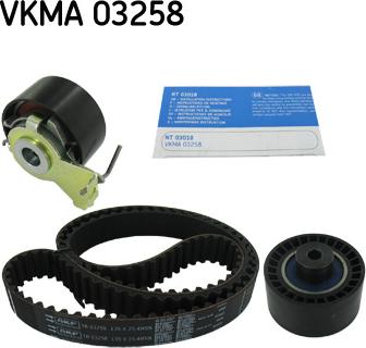 SKF VKMA 03258 - Zobsiksnas komplekts ps1.lv