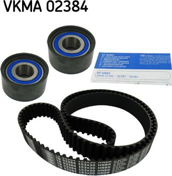 SKF VKMA 02384 - Zobsiksnas komplekts ps1.lv