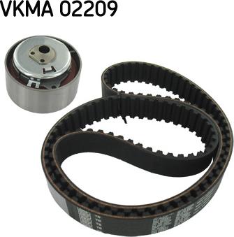 SKF VKMA 02209 - Zobsiksnas komplekts ps1.lv