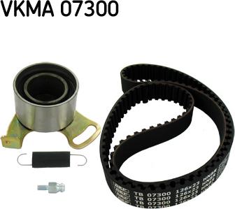 SKF VKMA 07300 - Zobsiksnas komplekts ps1.lv