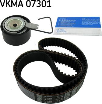 SKF VKMA 07301 - Zobsiksnas komplekts ps1.lv