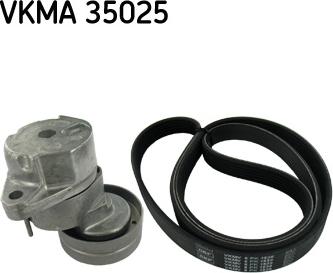 SKF VKMA 35025 - Ķīļrievu siksnu komplekts ps1.lv