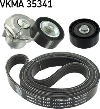 SKF VKMA 35341 - Ķīļrievu siksnu komplekts ps1.lv