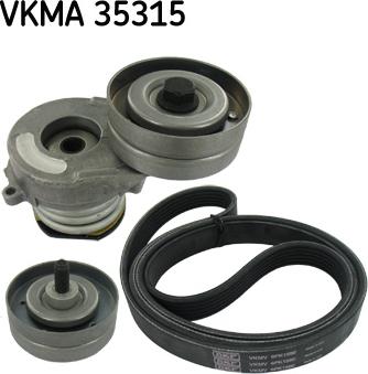 SKF VKMA 35315 - Ķīļrievu siksnu komplekts ps1.lv