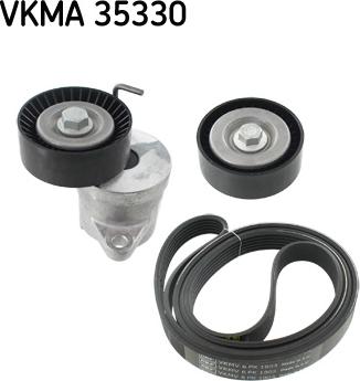 SKF VKMA 35330 - Ķīļrievu siksnu komplekts ps1.lv