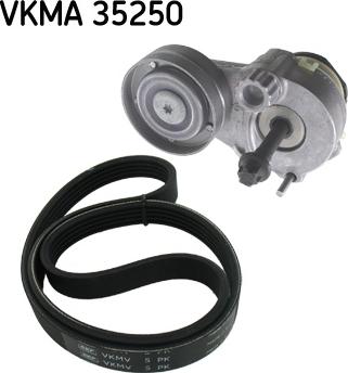 SKF VKMA 35250 - Ķīļrievu siksnu komplekts ps1.lv