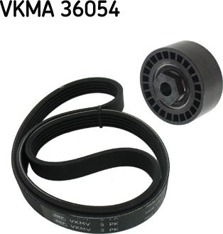 SKF VKMA 36054 - Ķīļrievu siksnu komplekts ps1.lv