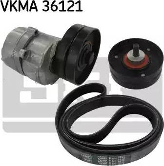 SKF VKMA 36121 - Ķīļrievu siksnu komplekts ps1.lv