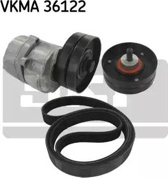 SKF VKMA 36122 - Ķīļrievu siksnu komplekts ps1.lv