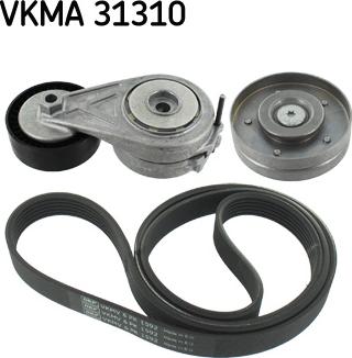 SKF VKMA 31310 - Ķīļrievu siksnu komplekts ps1.lv