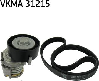 SKF VKMA 31215 - Ķīļrievu siksnu komplekts ps1.lv