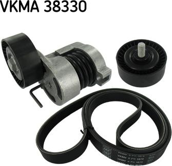 SKF VKMA 38330 - Ķīļrievu siksnu komplekts ps1.lv