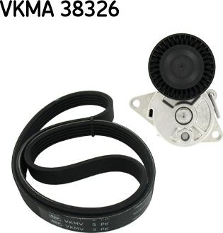 SKF VKMA 38326 - Ķīļrievu siksnu komplekts ps1.lv