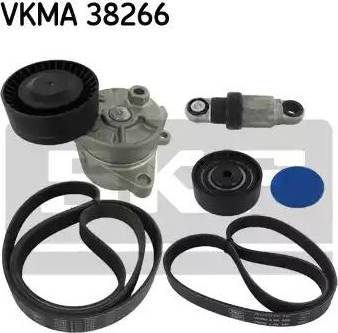 SKF VKMA 38266 - Ķīļrievu siksnu komplekts ps1.lv