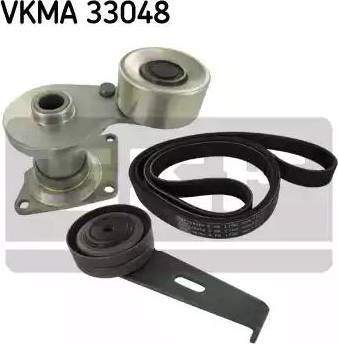 SKF VKMA 33048 - Ķīļrievu siksnu komplekts ps1.lv