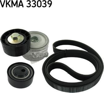 SKF VKMA 33039 - Ķīļrievu siksnu komplekts ps1.lv