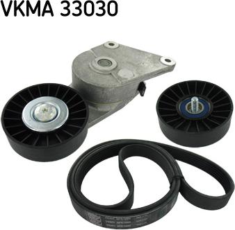 SKF VKMA 33030 - Ķīļrievu siksnu komplekts ps1.lv