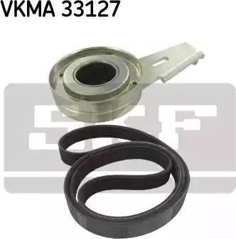 SKF VKMA 33127 - Ķīļrievu siksnu komplekts ps1.lv