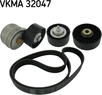 SKF VKMA 32047 - Ķīļrievu siksnu komplekts ps1.lv