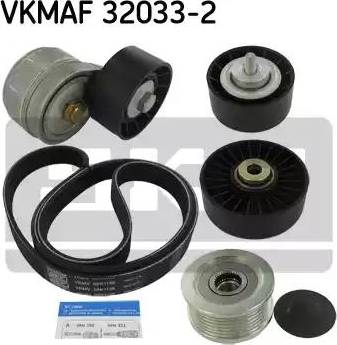 SKF VKMAF 32033-2 - Ķīļrievu siksnu komplekts ps1.lv