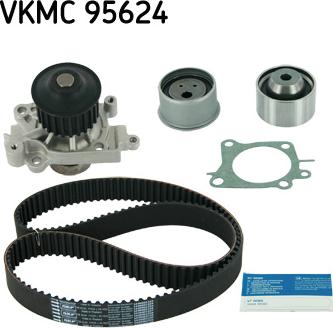 SKF VKMC 95624 - Ūdenssūknis + Zobsiksnas komplekts ps1.lv