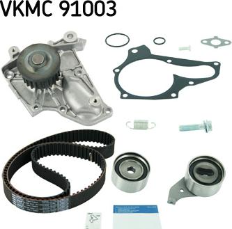 SKF VKMC 91003 - Ūdenssūknis + Zobsiksnas komplekts ps1.lv