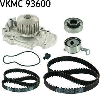 SKF VKMC 93600 - Ūdenssūknis + Zobsiksnas komplekts ps1.lv