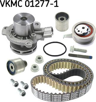 SKF VKMC 01277-1 - Ūdenssūknis + Zobsiksnas komplekts ps1.lv