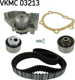 SKF VKMC 03213 - Ūdenssūknis + Zobsiksnas komplekts ps1.lv