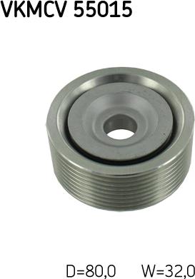 SKF VKMCV 55015 - Parazīt / Vadrullītis, Ķīļrievu siksna ps1.lv