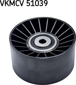 SKF VKMCV 51039 - Parazīt / Vadrullītis, Ķīļrievu siksna ps1.lv