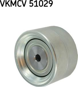 SKF VKMCV 51029 - Parazīt / Vadrullītis, Ķīļrievu siksna ps1.lv