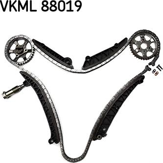 SKF VKML 88019 - Sadales vārpstas piedziņas ķēdes komplekts ps1.lv