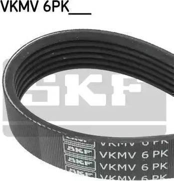 SKF VKMV 6PK1648 - Ķīļrievu siksna ps1.lv