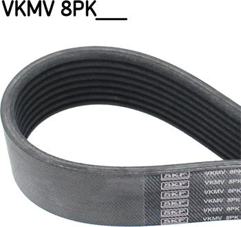 SKF VKMV 8PK1172 - Ķīļrievu siksna ps1.lv