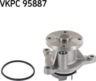 SKF VKPC 95887 - Ūdenssūknis ps1.lv