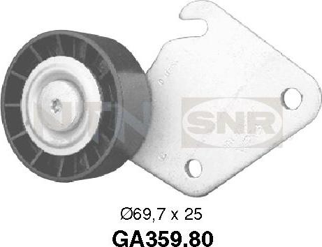 SNR GA359.80 - Parazīt / Vadrullītis, Ķīļrievu siksna ps1.lv